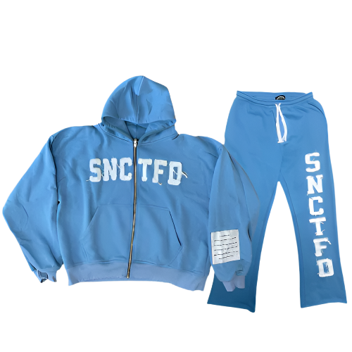 SANCTIFIED LOGO SWEATSUIT