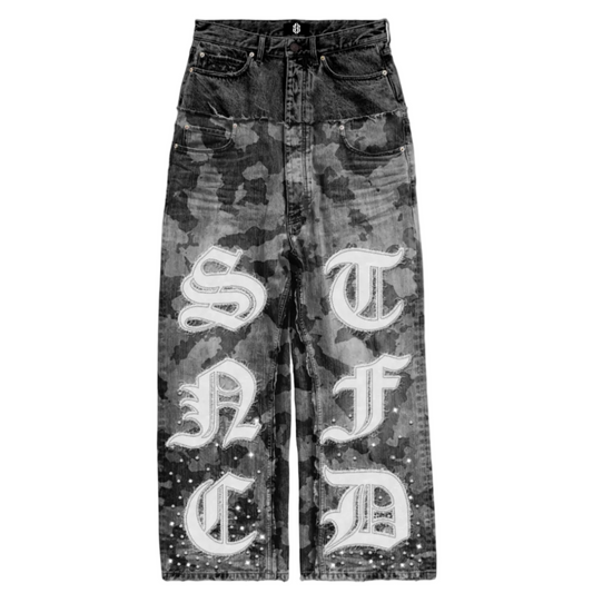 SNCTFD Camo Denim