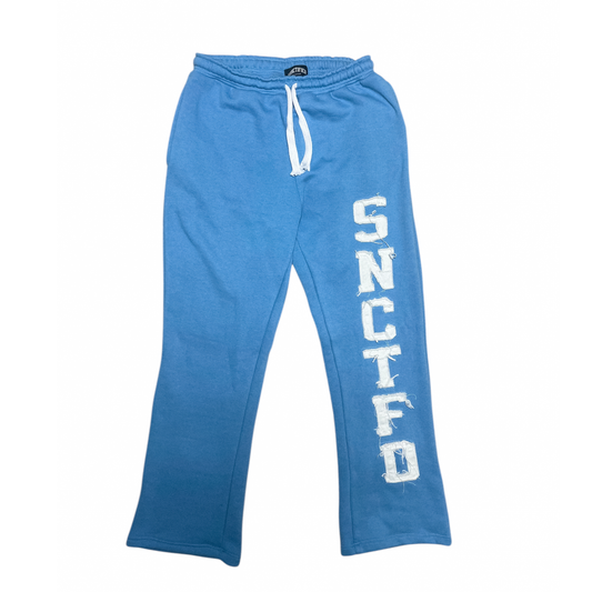 SNCTFD  Distressed Embroidered Sweatpants